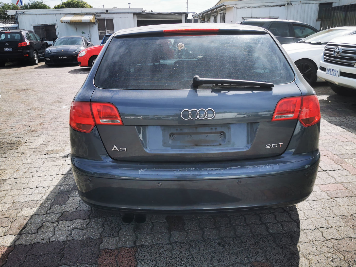 2005 AUDI A3 RIGHT REAR DOOR LOCK, 5DR HATCH, 8P, 06/04-07/08 4F0839016 DOOR BOOT GATE LOCK