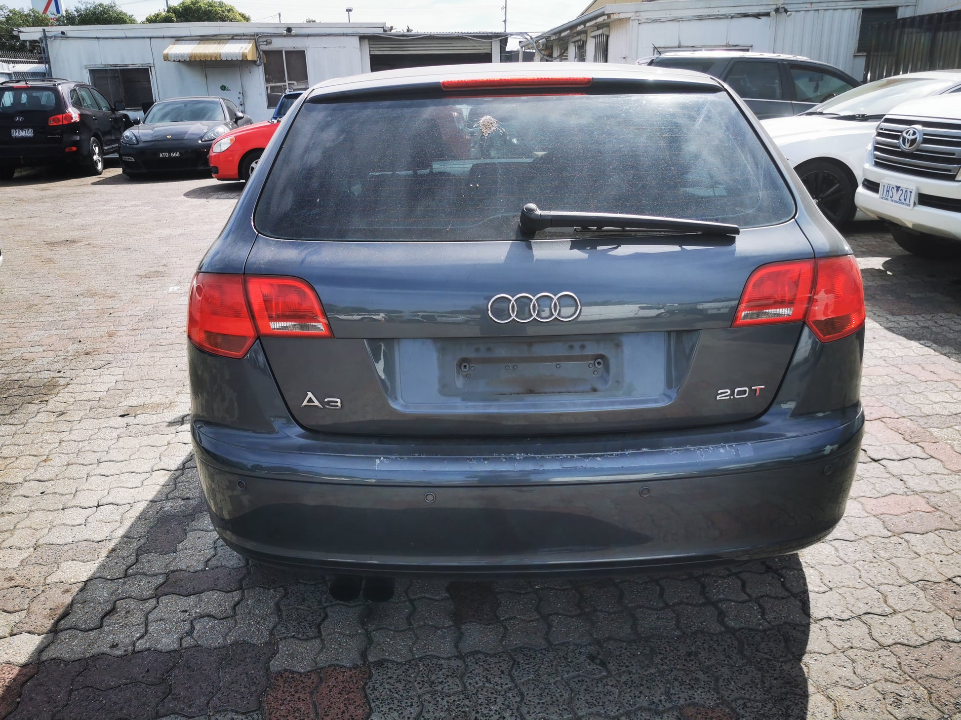 2005 AUDI A3 RIGHT REAR DOOR LOCK, 5DR HATCH, 8P, 06/04-07/08 4F0839016 DOOR BOOT GATE LOCK