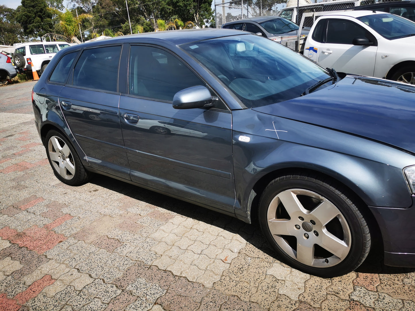 2005 AUDI A3 RIGHT REAR DOOR LOCK, 5DR HATCH, 8P, 06/04-07/08 4F0839016 DOOR BOOT GATE LOCK