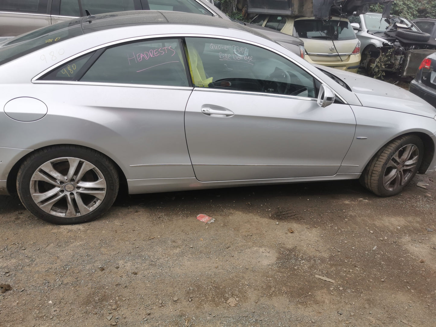 2009 MERCEDES E CLASS RH REAR, C207, COUPE, 07/09-05/16  CALIPER