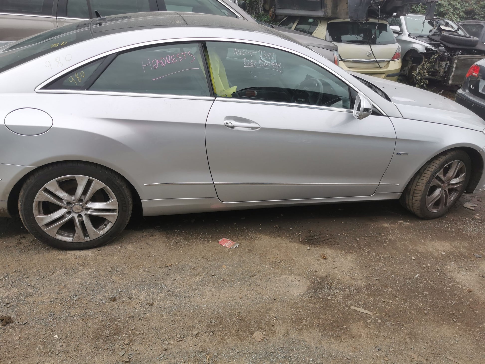 2009 MERCEDES E CLASS IN BODY, C207/A207, COUPE/CABRIO, LED TYPE, 07/09-06/13 A2078200164 LEFT TAILLIGHT