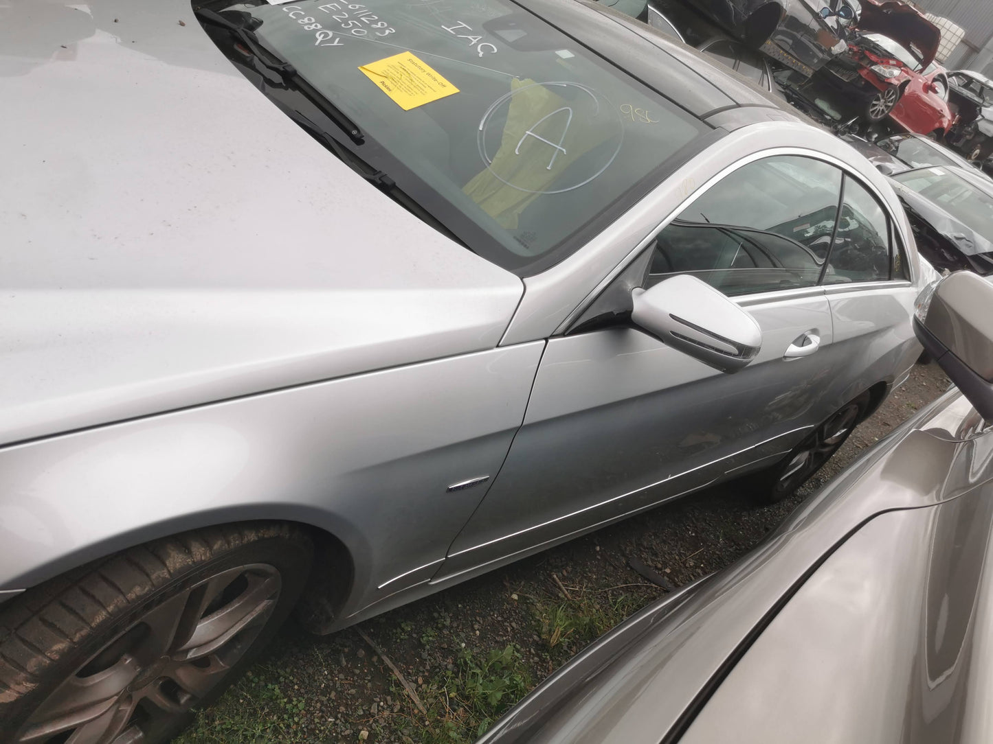 2009 MERCEDES E CLASS RH REAR, C207, COUPE, 07/09-05/16  CALIPER