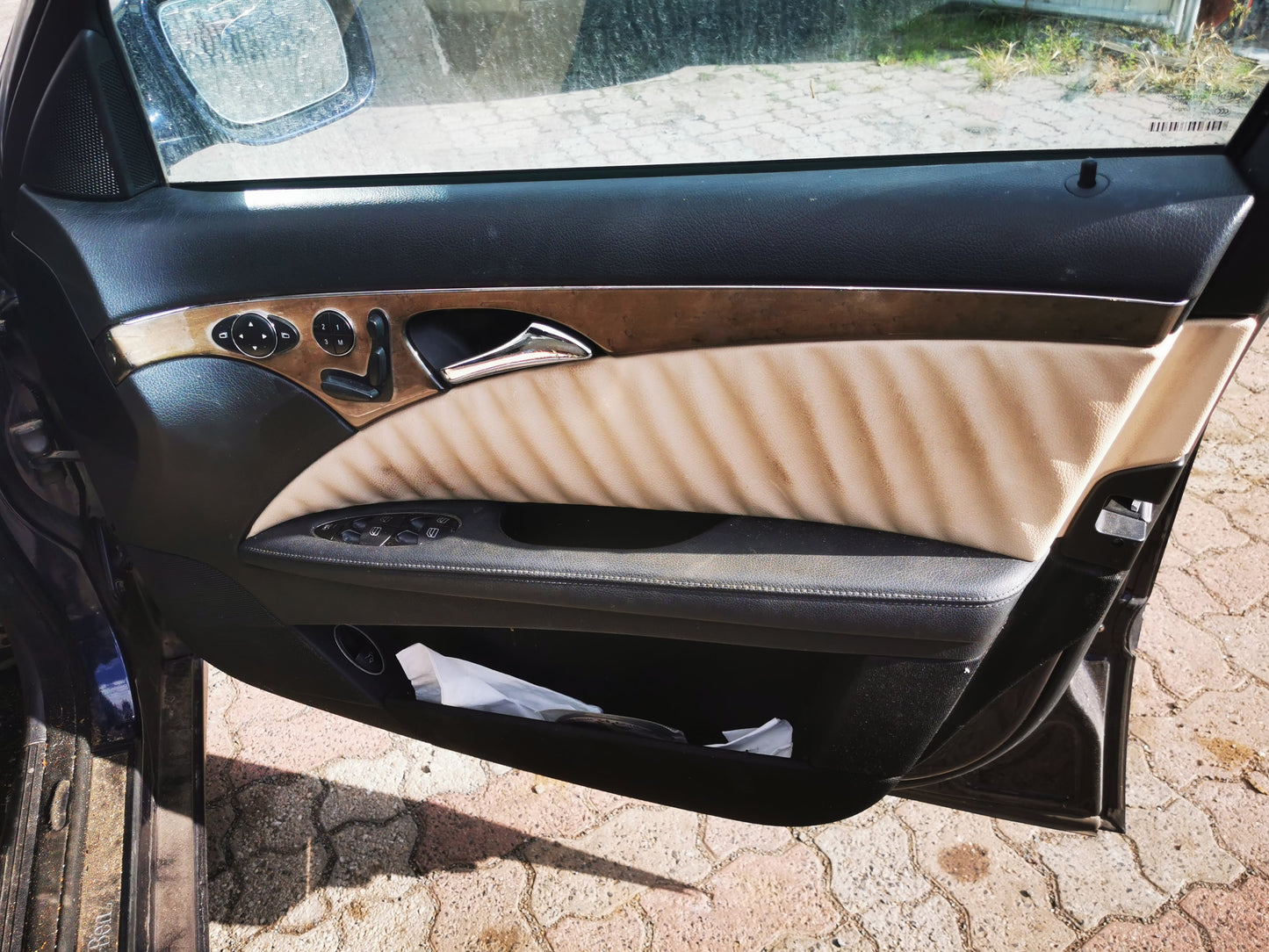 2008 MERCEDES E CLASS W211/S211, MANUAL FOLD (2 PLUG, 4/9 WIRE), 06/06-12/09 A2118100864 RIGHT DOOR MIRROR