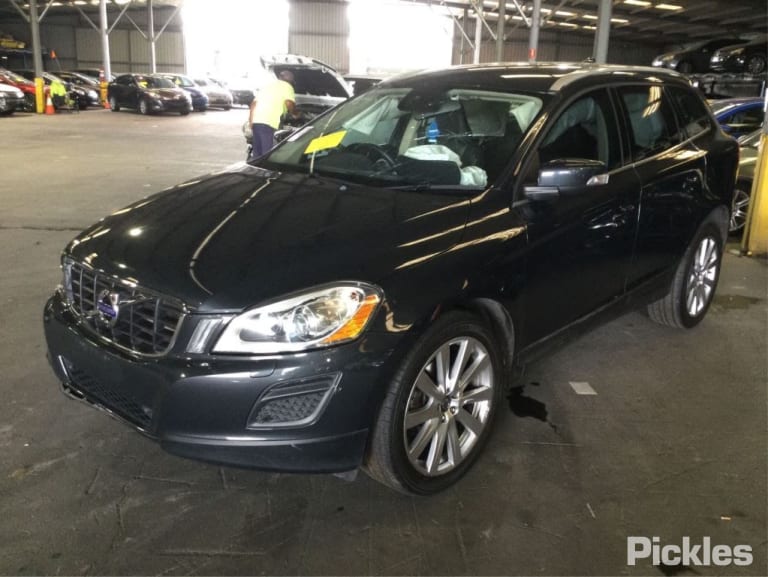 2013 VOLVO XC60 DZ, HARDENED TYPE, 02/09-04/17 31386799 RIGHT REAR DOOR WINDOW