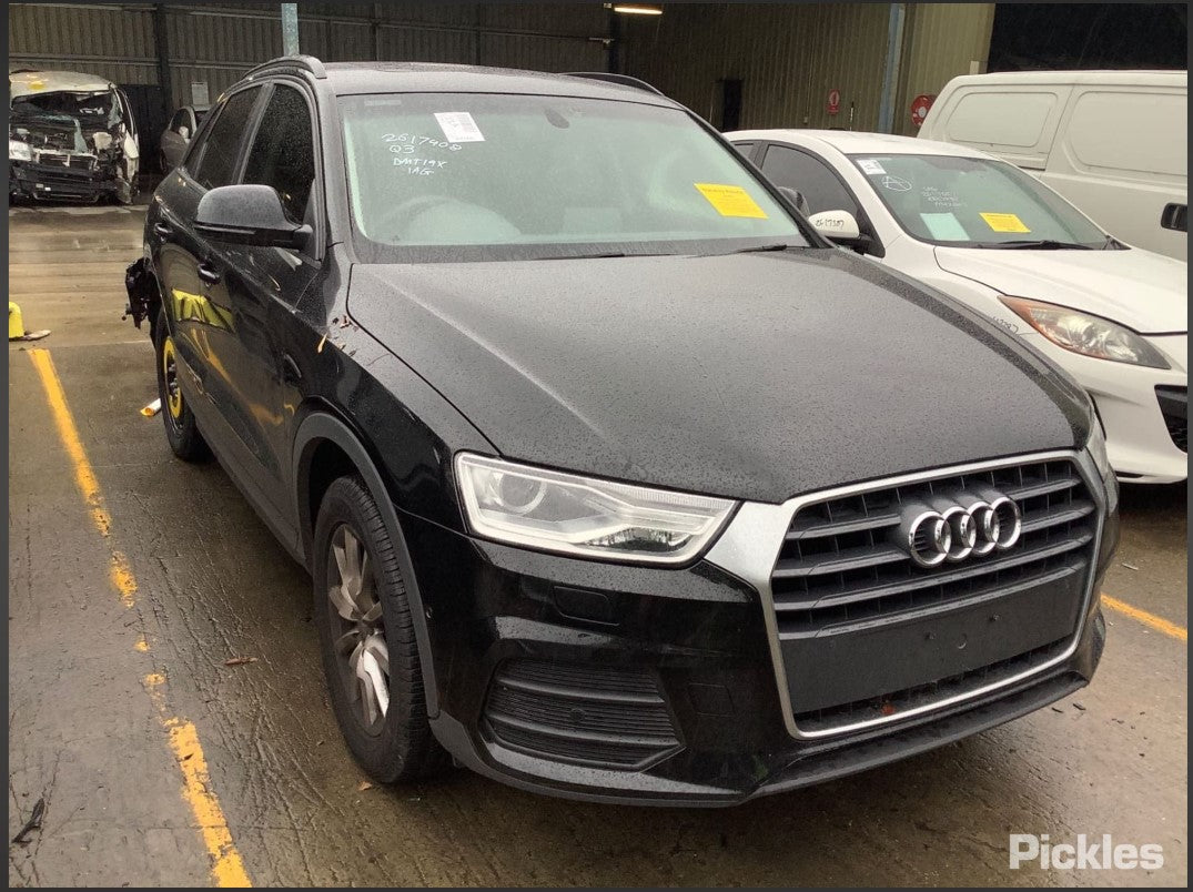 2018 AUDI Q3 LEFT FRONT DOOR LOCK, 8U, P/N 8J2837015F, 11/14-12/18 8J2837015F DOOR BOOT GATE LOCK