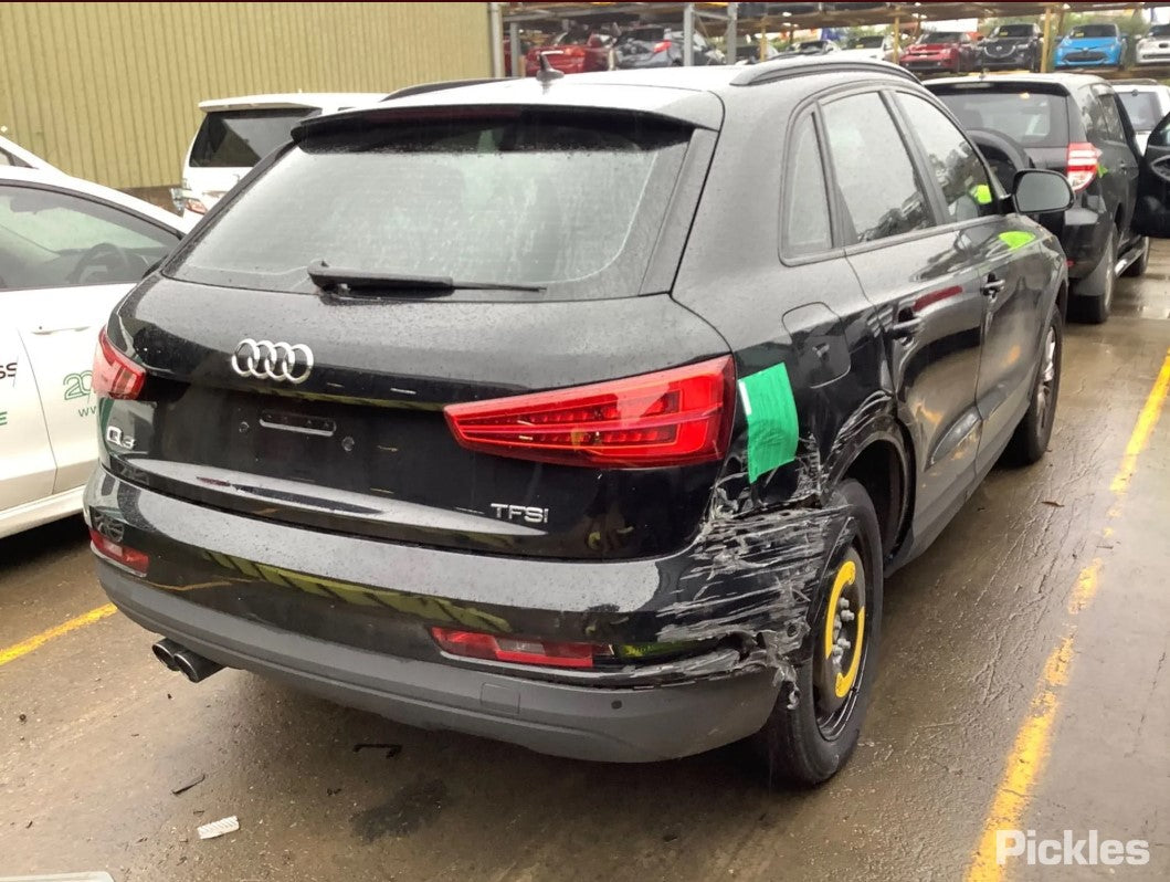 2018 AUDI Q3 LEFT FRONT DOOR LOCK, 8U, P/N 8J2837015F, 11/14-12/18 8J2837015F DOOR BOOT GATE LOCK