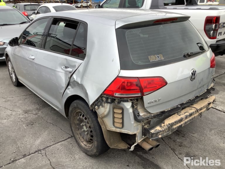 2014 VOLKSWAGEN GOLF GEN 7, STANDARD/TSi/COMFORTLINE/HIGHLINE/GTi, HALOGEN TYPE, GEN 7, 12/12-03/17 5G2941006 RIGHT HEADLAMP