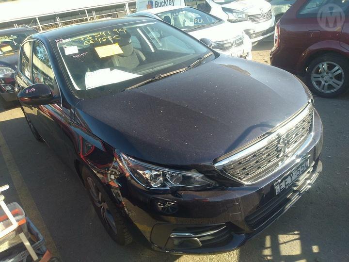 Wrecking 2020 PEUGEOT 308 for Used Parts PG1061