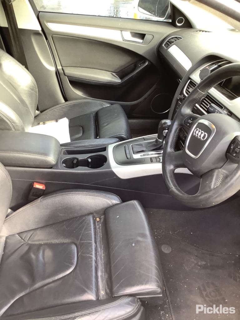 2009 AUDI A4 LEFT FRONT DOOR LOCK, B8 8K, DUAL ROW (8 PIN), P/N 8J2837015A, 02/08-01/16  DOOR BOOT GATE LOCK