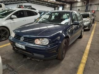 2001 VOLKSWAGEN GOLF GEN 4, 5DR HATCH, 09/98-06/04 1J6833056F RIGHT REAR DOOR SLIDING
