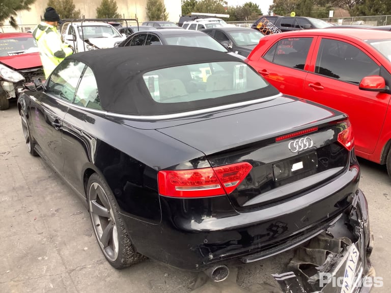 2010 AUDI A5/S5 LEFT FRONT DOOR LOCK, 8T, SINGLE ROW (6 PIN), P/N 8J2837015C, 11/09-11/16 8J2837015C DOOR BOOT GATE LOCK