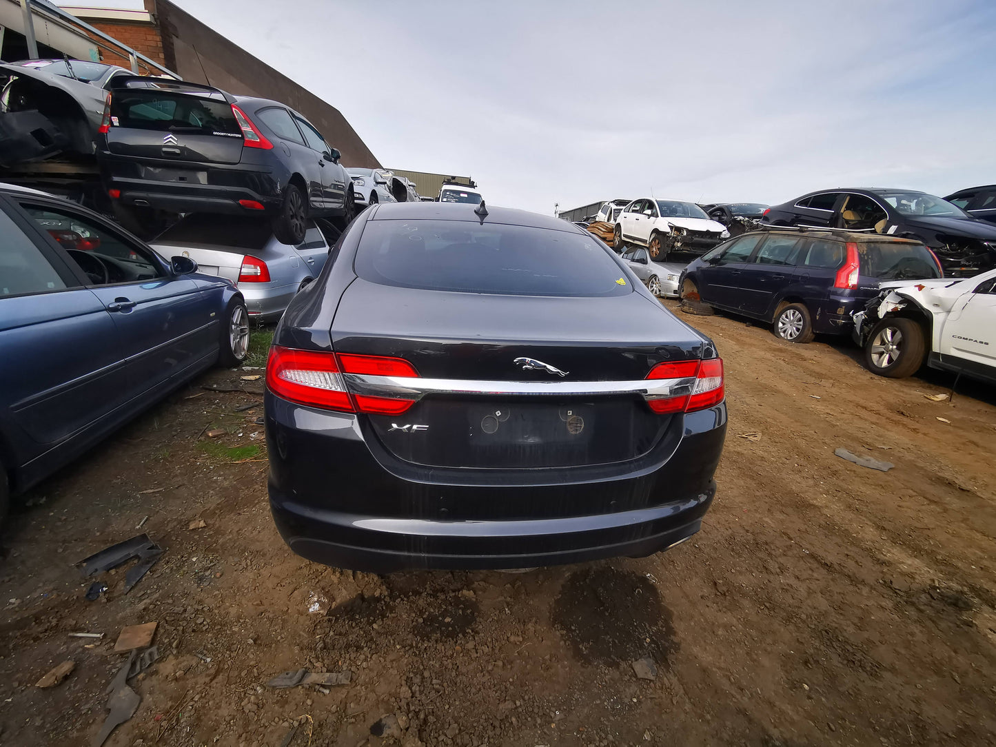 2013 JAGUAR XF LH REAR DOOR LOCK, NON KEYLESS TYPE, X250, 06/08-05/15 C2Z11456 DOOR BOOT GATE LOCK