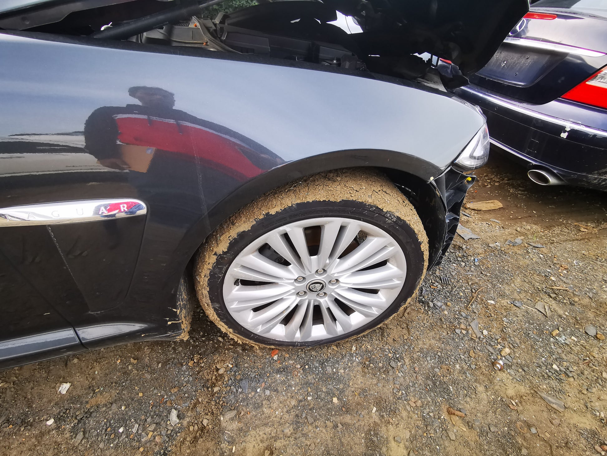 2013 JAGUAR XF LH REAR DOOR LOCK, NON KEYLESS TYPE, X250, 06/08-05/15 C2Z11456 DOOR BOOT GATE LOCK