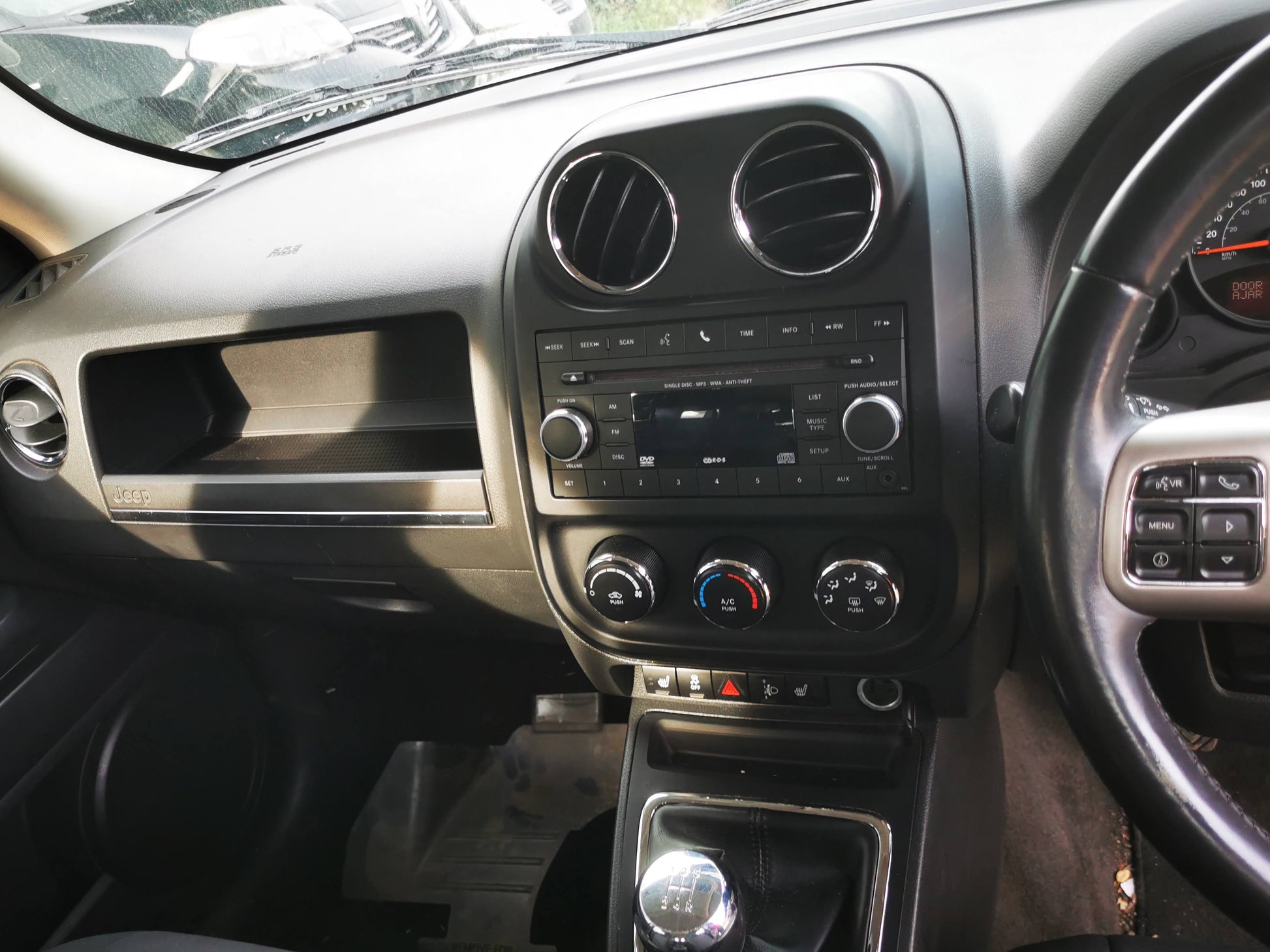 2014 JEEP PATRIOT HEAD UNIT, SINGLE DISC CD PLAYER, MEDIA CENTRE 135 (REL), MK, 08/07-12/16  RADIO CD DVD SAT TV