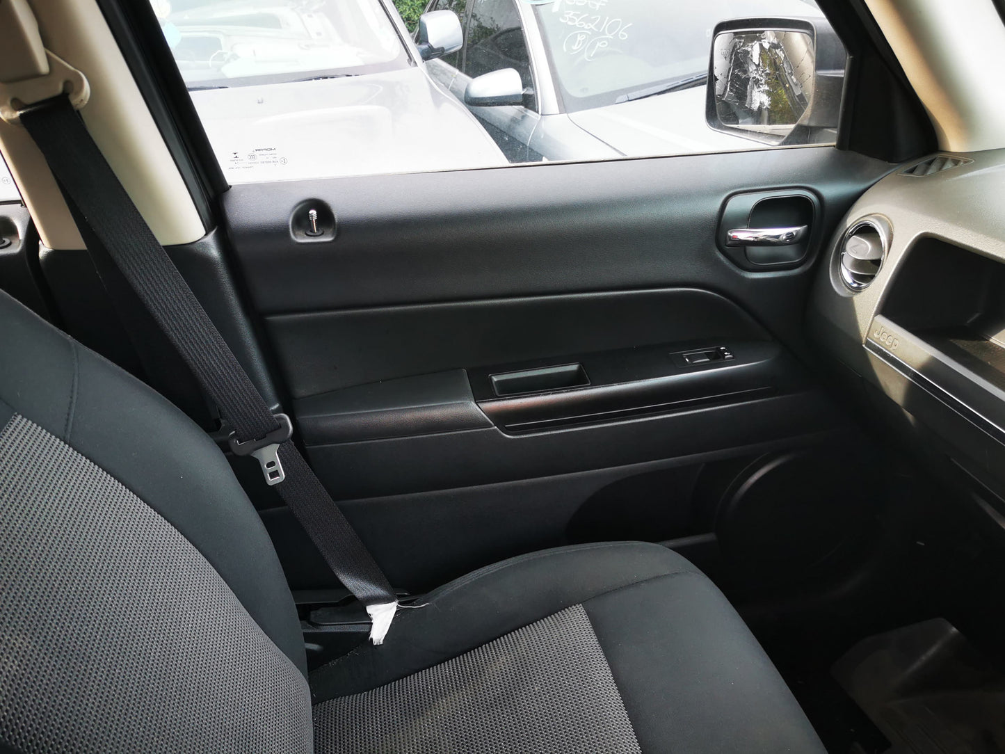 2014 JEEP PATRIOT STEERING WHEEL, MK, 08/07-12/16 1SR37XDVAH RIGHT AIRBAG