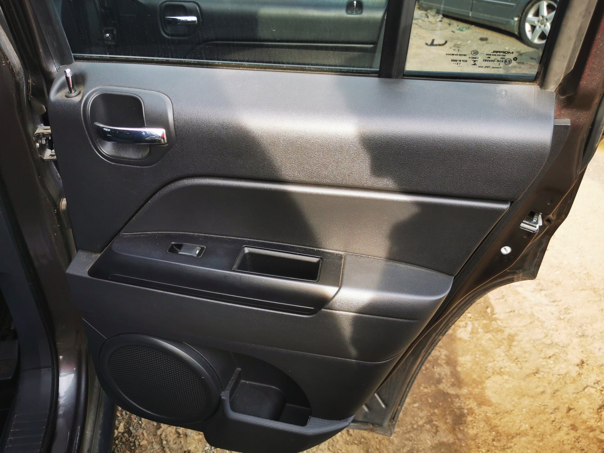 2014 JEEP PATRIOT LEFT FRONT DOOR LOCK, MK, 05/11-12/16 4589281AH DOOR BOOT GATE LOCK