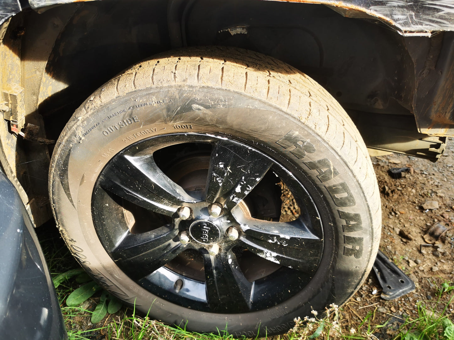 2014 JEEP PATRIOT RIGHT REAR DOOR LOCK, MK, 05/11-12/16  DOOR BOOT GATE LOCK