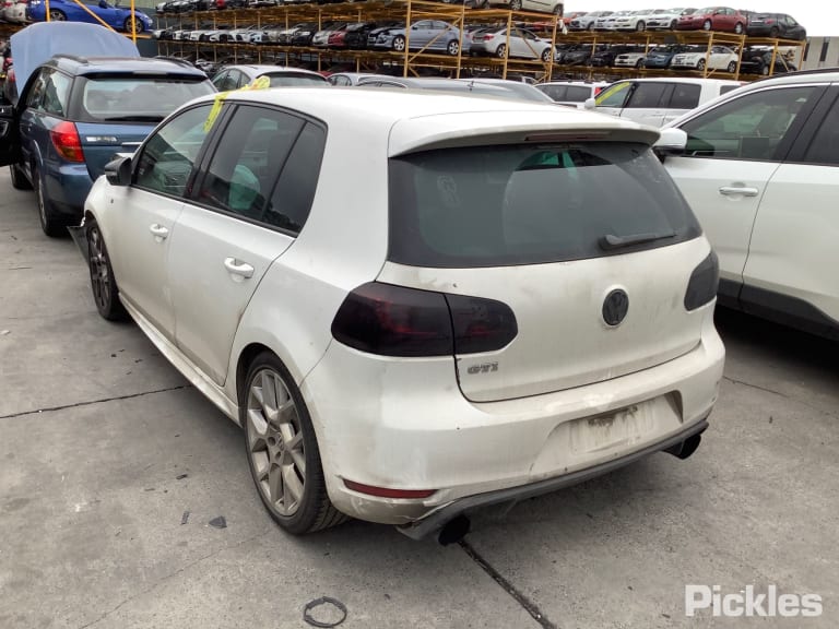 2012 VOLKSWAGEN GOLF GEN 6, HATCH, 12/08-03/13 5K6833056K RIGHT REAR DOOR SLIDING