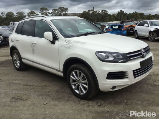 2011 VOLKSWAGEN TOUAREG LEATHER, STANDARD TYPE, 7P, 07/11-04/18 7P6419091C STEERING WHEEL