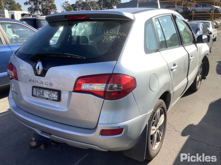 2011 RENAULT KALEOS H45, NON PARK SENSOR TYPE, 07/11-03/13 850102687R REAR BUMPER