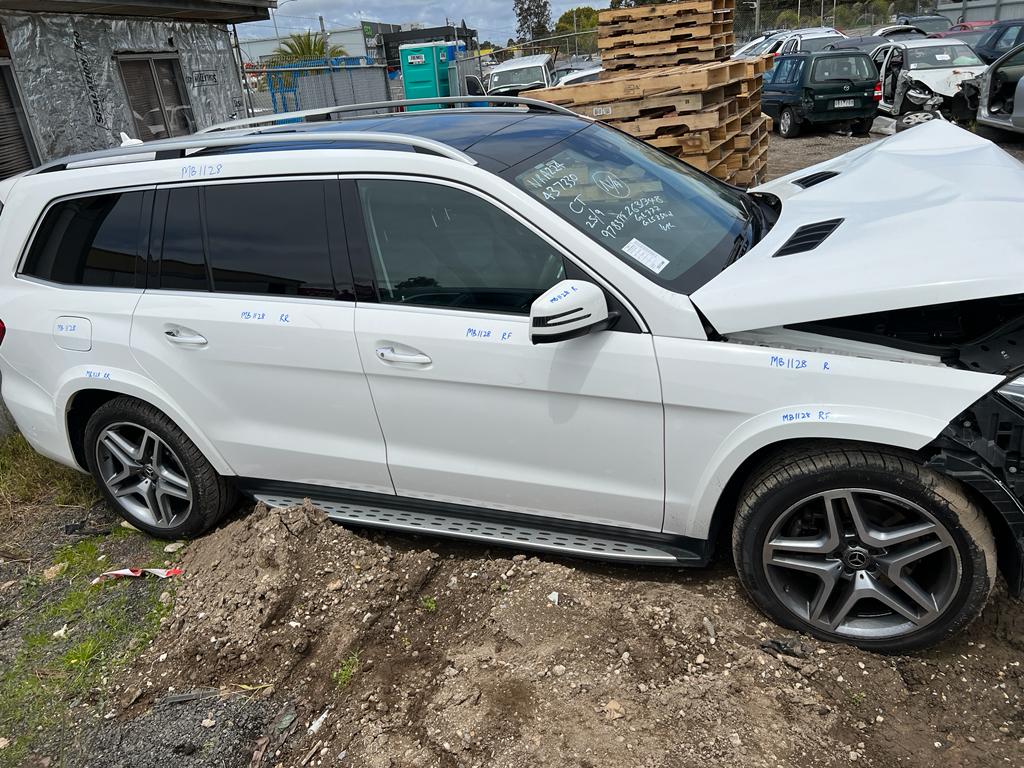 2018 MERCEDES GLS CLASS X166, LH FRONT, BLACK, NON AMG, 01/16-07/19 A1667207901 DOOR TRIM