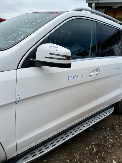 2018 MERCEDES GLS CLASS X166, LH FRONT, BLACK, NON AMG, 01/16-07/19 A1667207901 DOOR TRIM