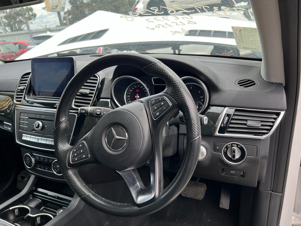 2018 MERCEDES GLS CLASS X166, LH FRONT, BLACK, NON AMG, 01/16-07/19 A1667207901 DOOR TRIM