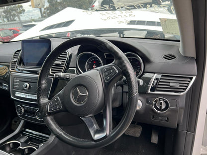 2018 MERCEDES GLS CLASS X166, LH FRONT, BLACK, NON AMG, 01/16-07/19 A1667207901 DOOR TRIM
