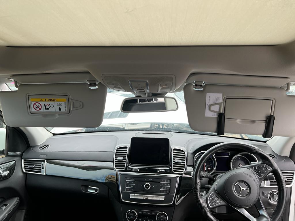 2018 MERCEDES GLS CLASS X166, LH FRONT, BLACK, NON AMG, 01/16-07/19 A1667207901 DOOR TRIM