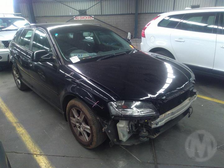 2009 AUDI A3 8P, 5DR TYPE, 03/04-04/13 8P4833052A RIGHT REAR DOOR SLIDING