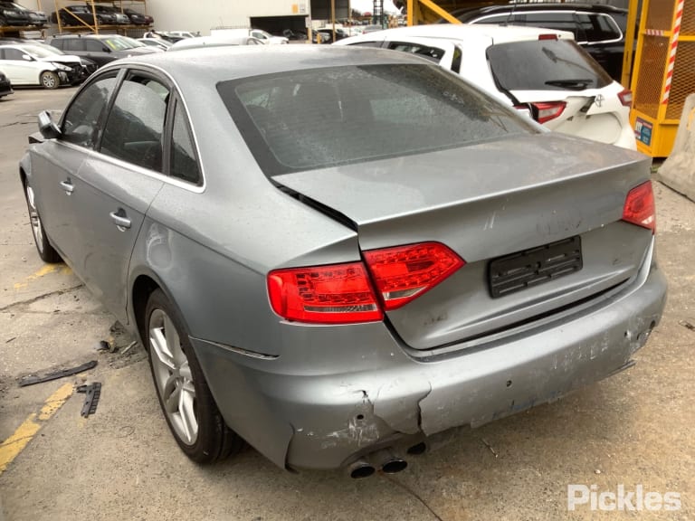 2012 AUDI A4 LH FRONT, SEAT BELT ONLY, B8 8K, 02/08-01/16  SEAT BELT STALK