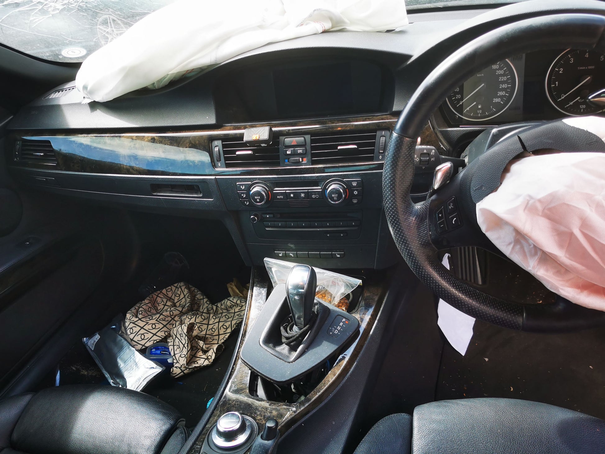 2008 BMW 3 SERIES E90/E91/E92/E93, 03/05-09/09 64119199261 HEATER AC CONTROLS