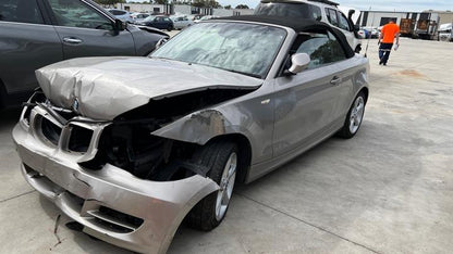 2010 BMW 1 SERIES E82/E88, COUPE/CABRIO, NON M SPORT PACKAGE, W/ PARK SENSORS TYPE, 02/08-09/13 51127208576 REAR BUMPER