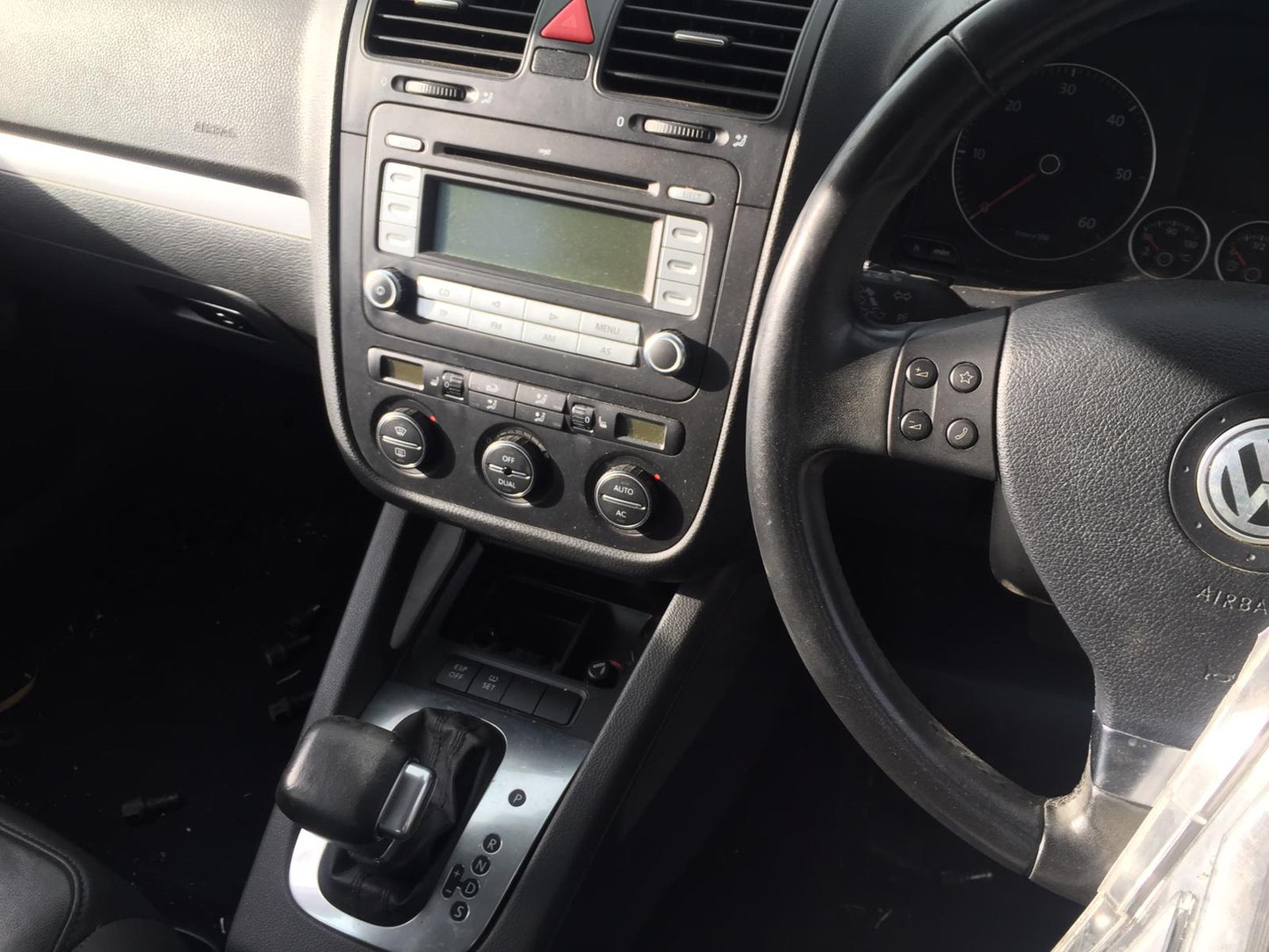 2007 VOLKSWAGEN JETTA STANDARD TYPE, 1KM, 02/06-07/11 1K0907044BS HEATER AC CONTROLS