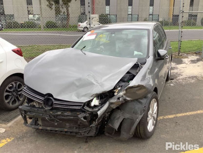 2009 VOLKSWAGEN GOLF GEN 6, HATCH, STANDARD TYPE, 12/08-03/13 1K0857511B INTERIOR MIRROR