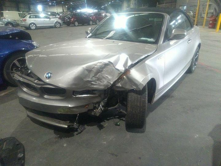 2010 BMW 1 SERIES E82/E88, COUPE/CABRIO, 02/08-09/13 51127192408 R BAR BRACKET REINFO