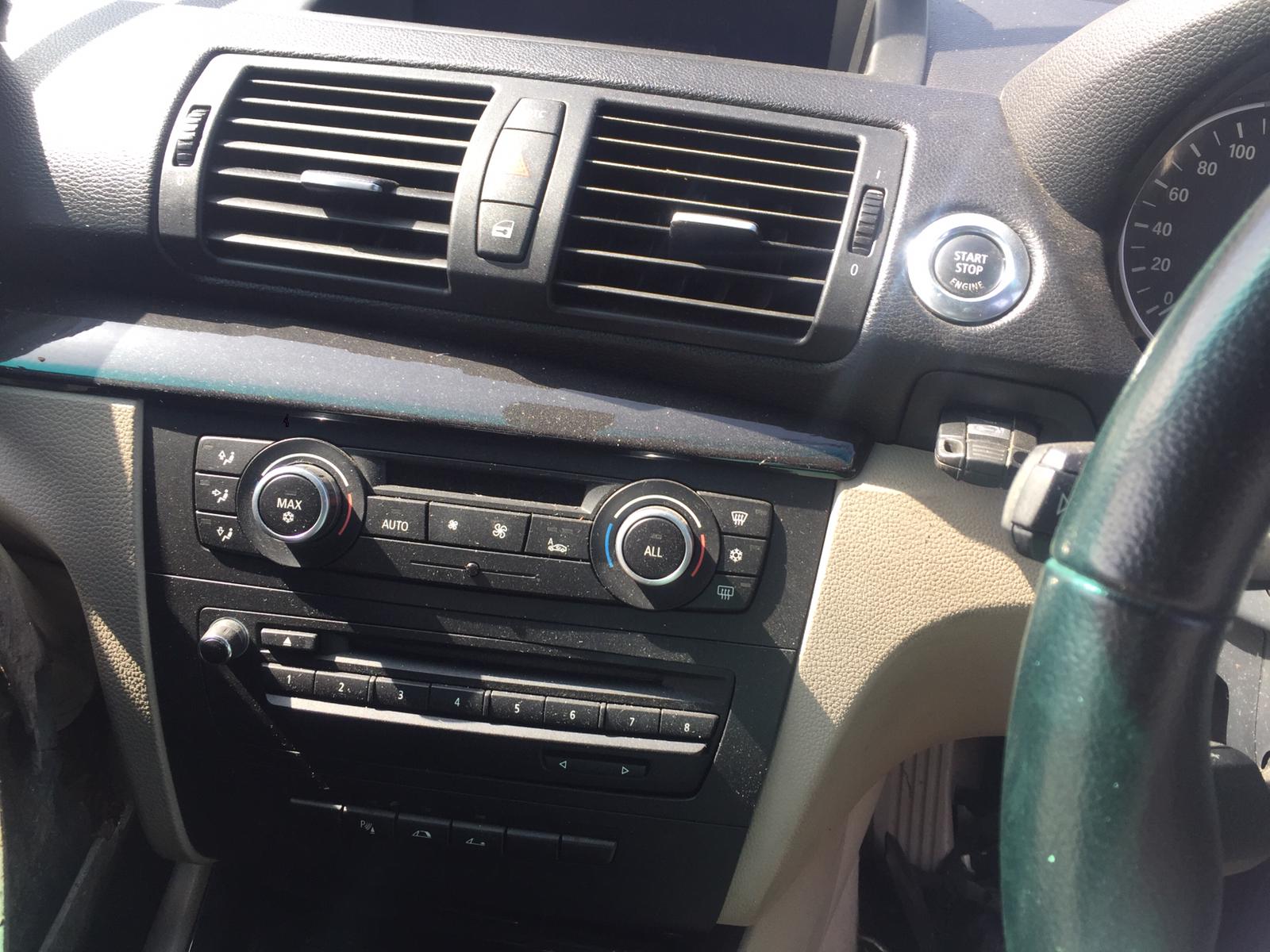 2010 BMW 1 SERIES E87/E88, HATCH/CABRIO, 10/04-09/13 64119313740 HEATER AC CONTROLS
