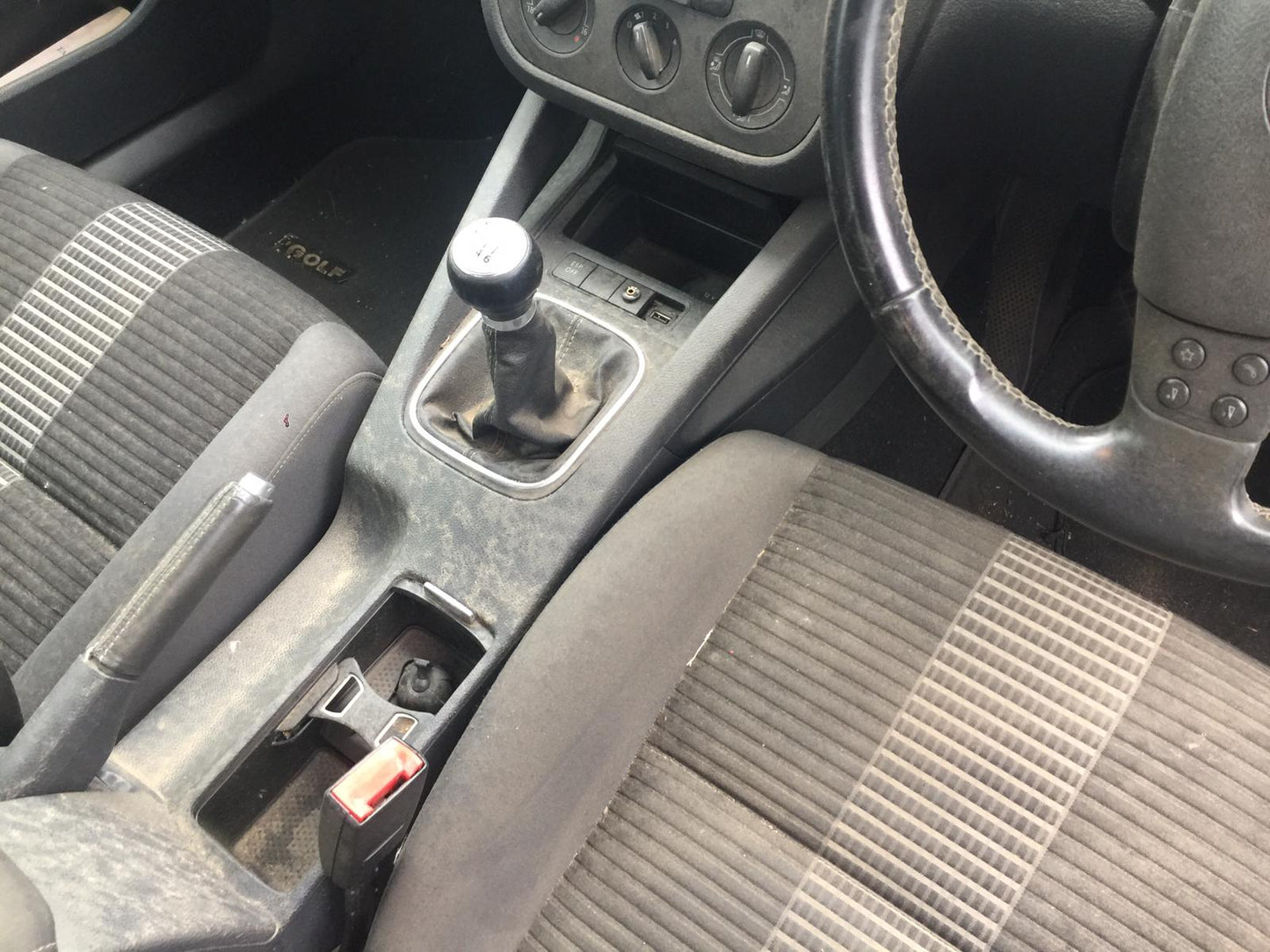 2008 VOLKSWAGEN GOLF MANUAL, DIESEL, 1.9, TURBO, GEN 5, JYJ CODE, 07/04-02/09 JYJ TRANS GEARBOX