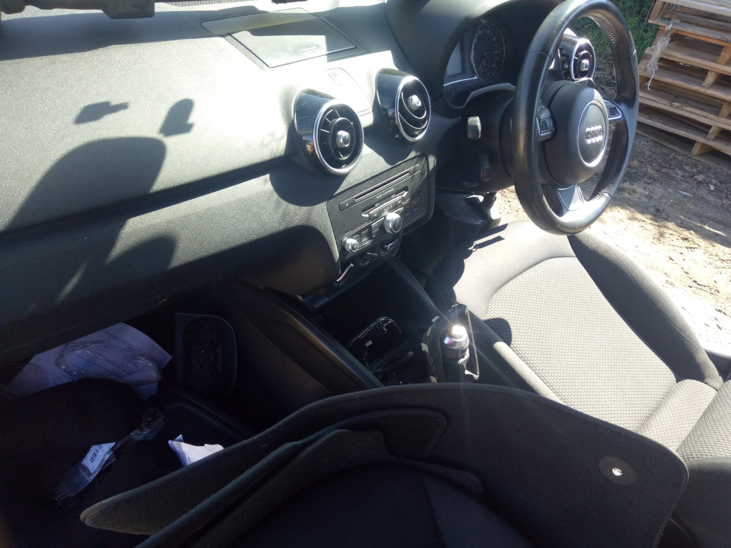 2011 AUDI A1 STEERING WHEEL, W/ CONTROLS TYPE, 8X, 12/10-10/18 8X0880201C RIGHT AIRBAG