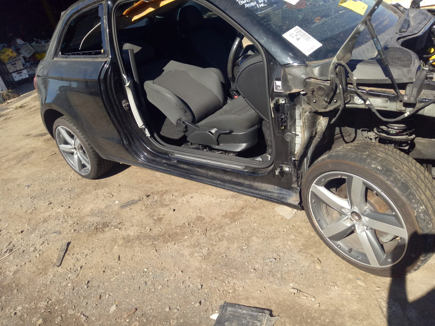 2011 AUDI A1 STEERING WHEEL, W/ CONTROLS TYPE, 8X, 12/10-10/18 8X0880201C RIGHT AIRBAG