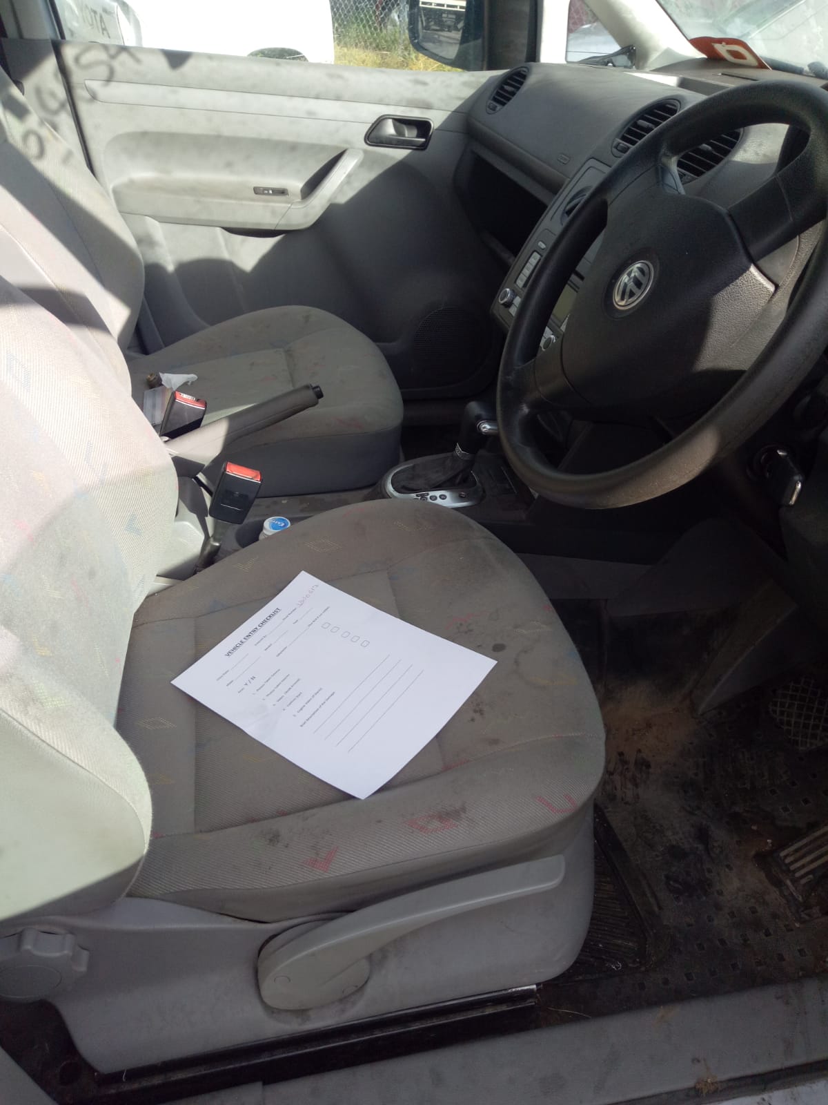 2007 VOLKSWAGEN CADDY CLOCKSPRING, 2K, 12/04-08/10  AIRBAG MODULE SENSOR