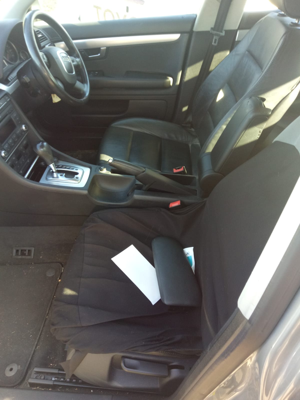 2007 AUDI A4 STEERING WHEEL, B7 (A4), SEDAN, 08/04-03/08 8E0880201BL RIGHT AIRBAG