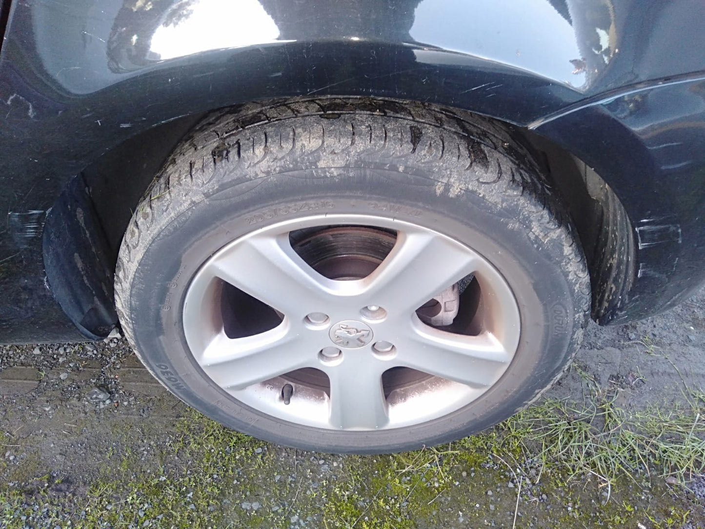 2004 PEUGEOT 307 T5, HATCH/WAGON, 12/01-09/05 7841N7 RIGHT GUARD