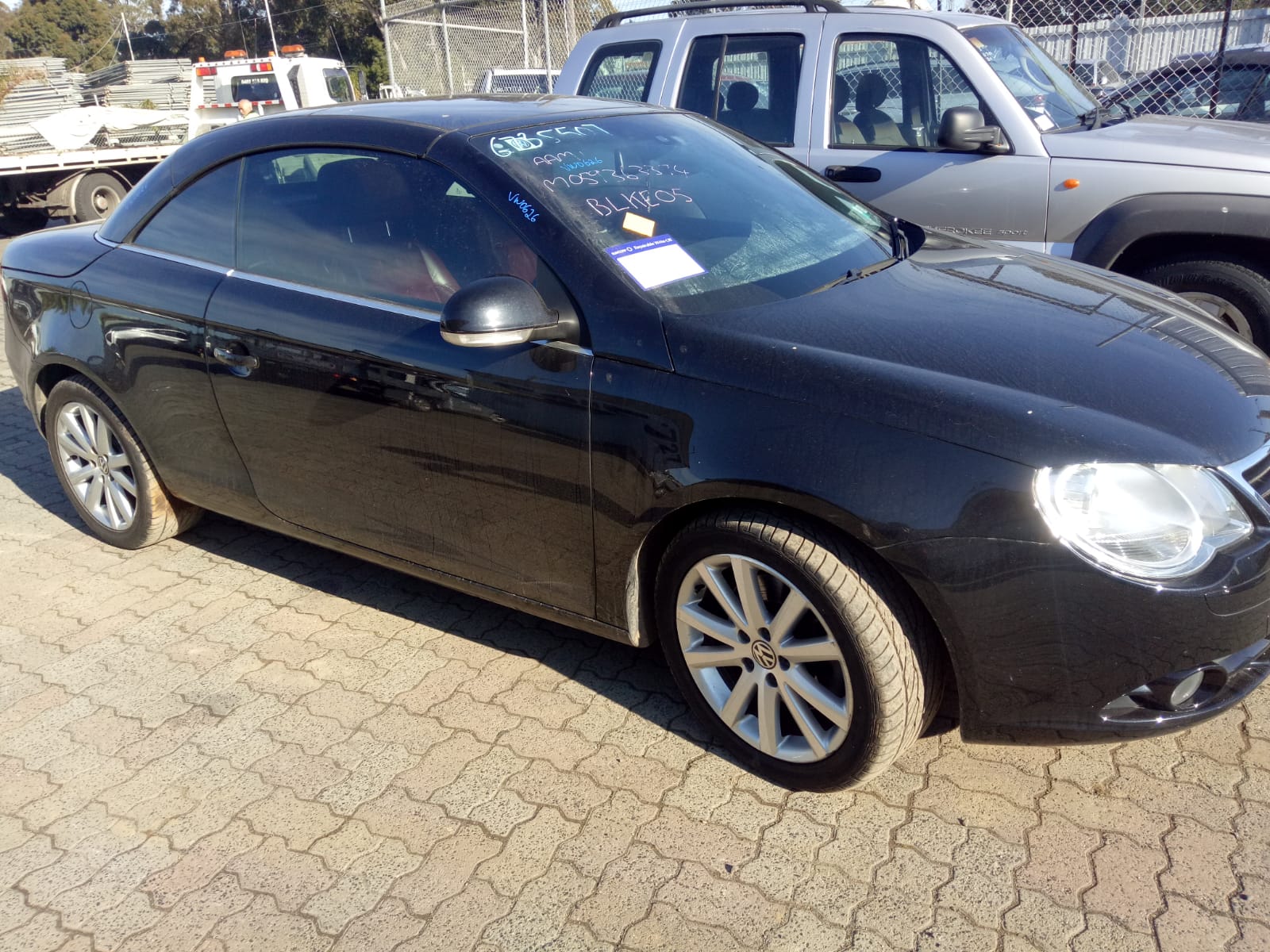 2007 VOLKSWAGEN EOS 1F, DIGITAL CLIMATE CONTROL TYPE, 02/07-02/11 1Q0907044J HEATER AC CONTROLS