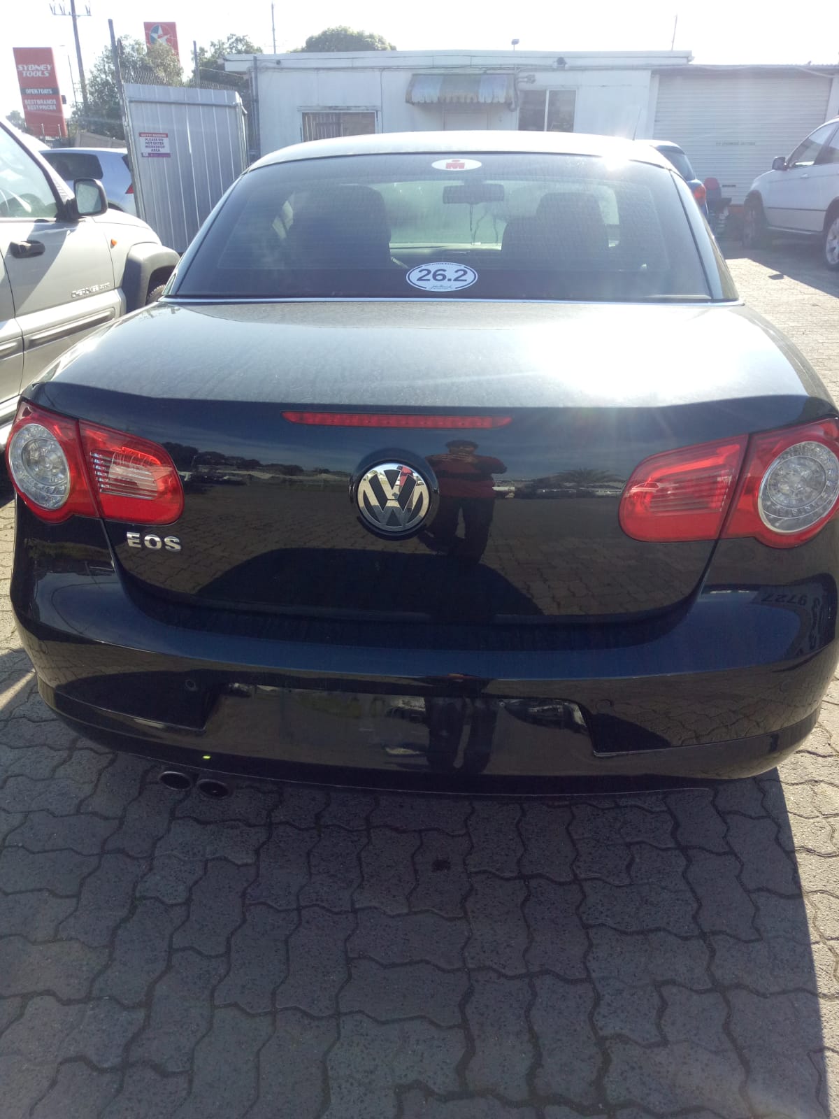 2007 VOLKSWAGEN EOS BOOTLID LAMP (LH SIDE), 1F, 02/07-02/11  REAR GARNISH