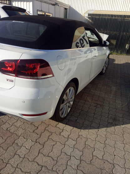 2011 VOLKSWAGEN GOLF GEN 6, CABRIO, 07/11-01/16  5K7807417BB REAR BUMPER
