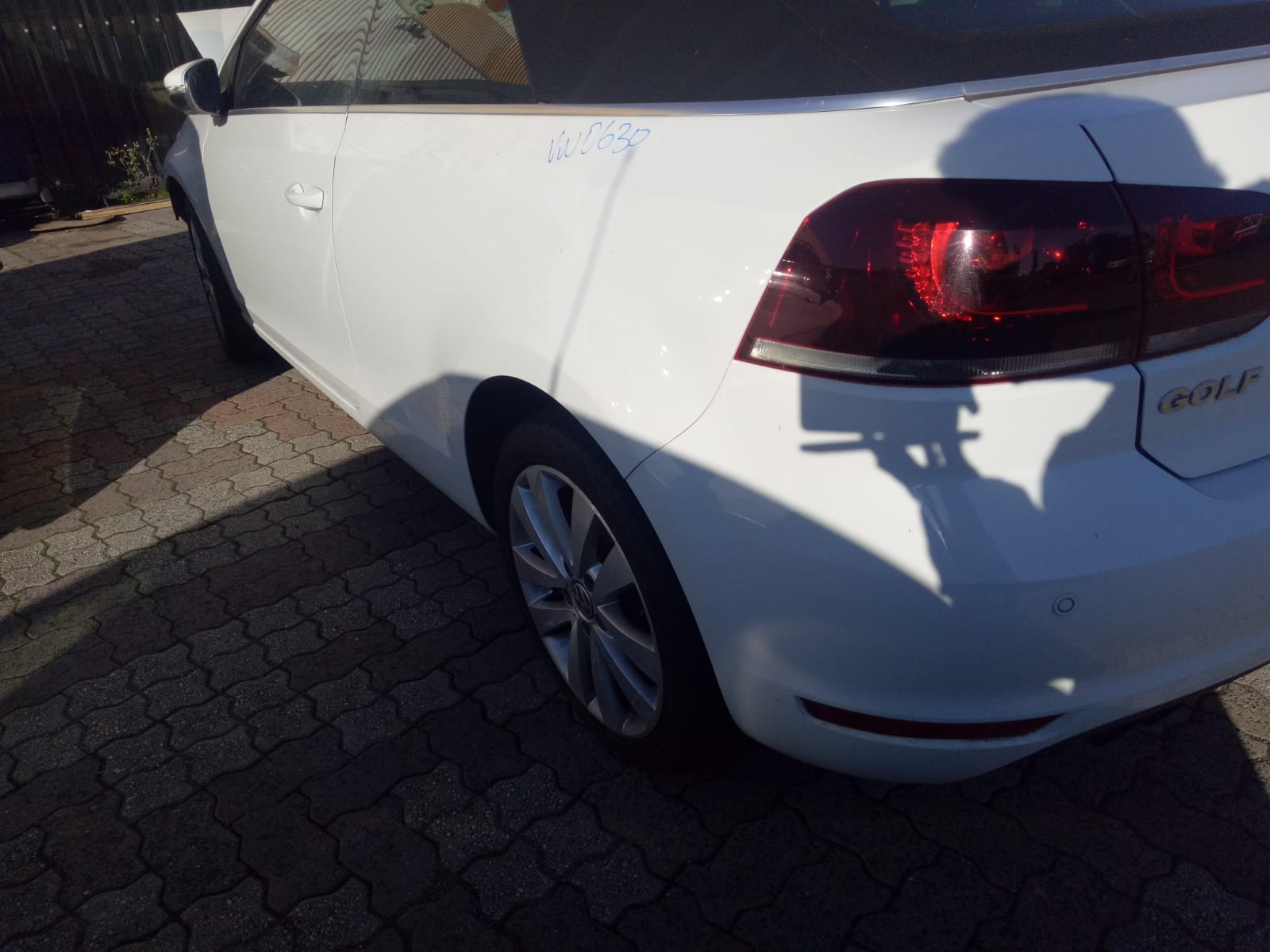 2011 VOLKSWAGEN GOLF GEN 6, CABRIO, 07/11-01/16  5K7857511B  INTERIOR MIRROR