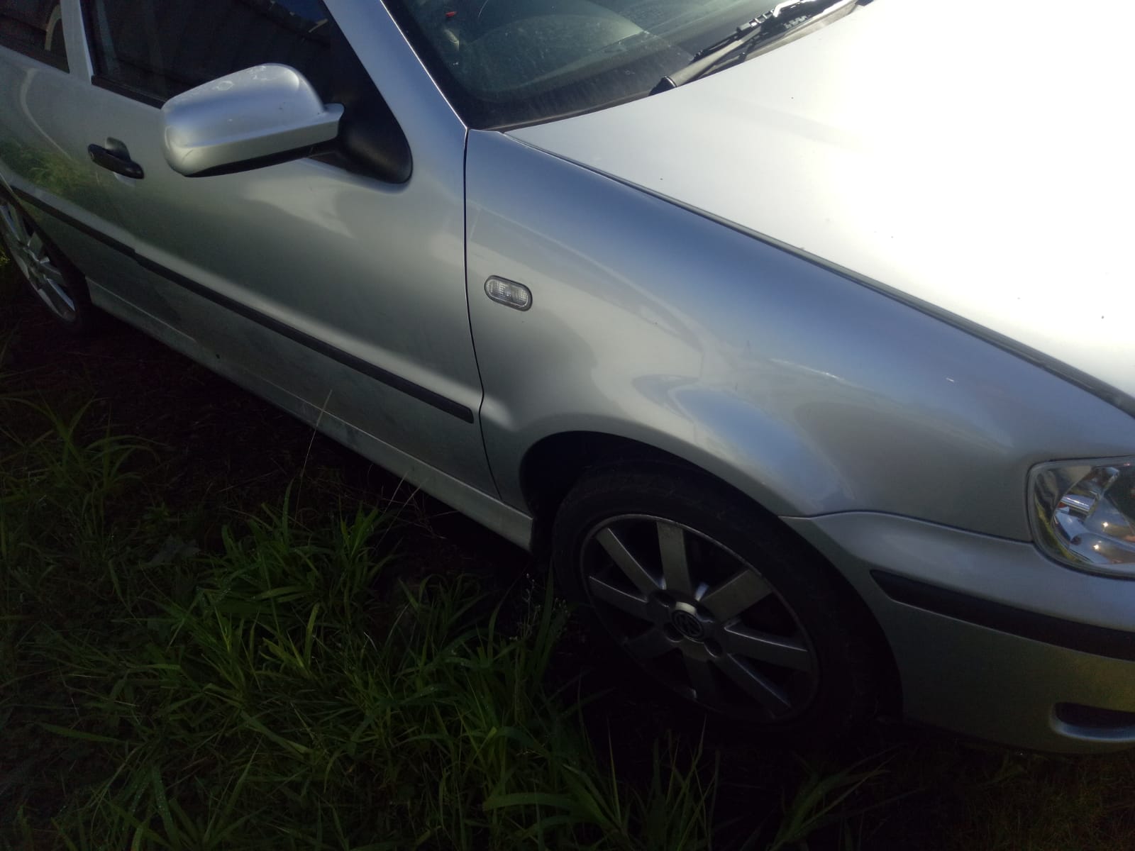 2000 VOLKSWAGEN POLO 6N, 12/96-08/00 6N0807417B REAR BUMPER