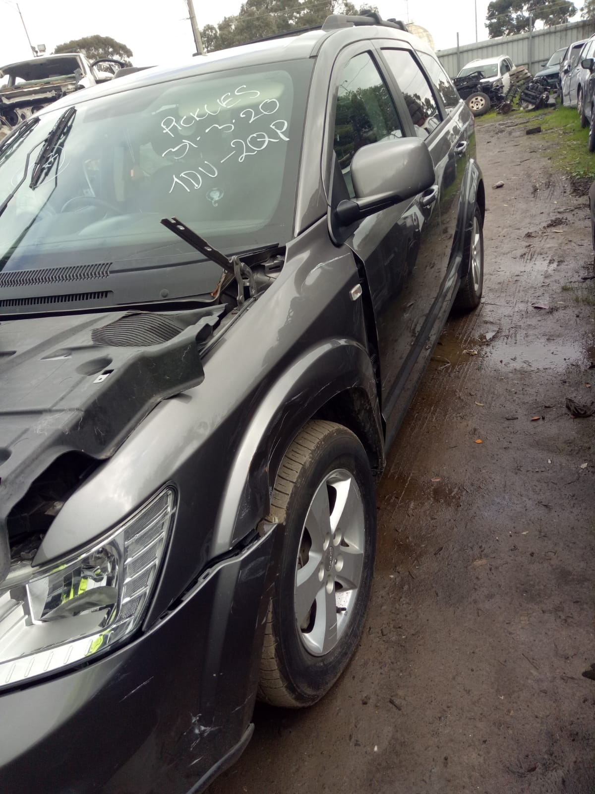 2012 DODGE JOURNEY JC, 07/11-12/16 68078464AD RIGHT TAILLIGHT