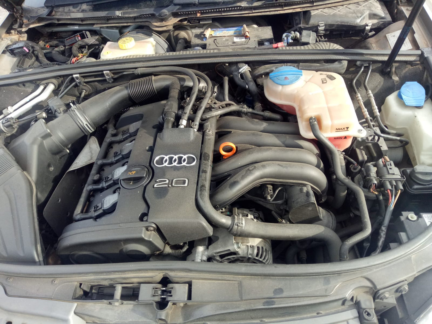 2006 AUDI A4 B7, W/ AUTO RECIRCULATE, NON SEAT WARMER TYPE, 08/04-07/09 8E0820043BJ HEATER AC CONTROLS